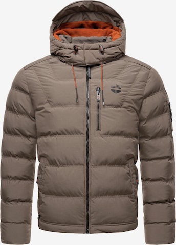 STONE HARBOUR Winterjacke 'Arvidoo' in Braun