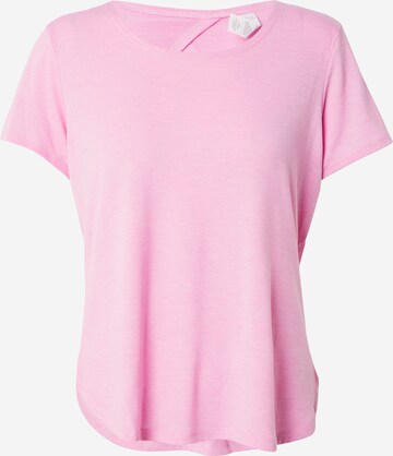 Maglia funzionale 'LEAH' di Bally in rosa: frontale