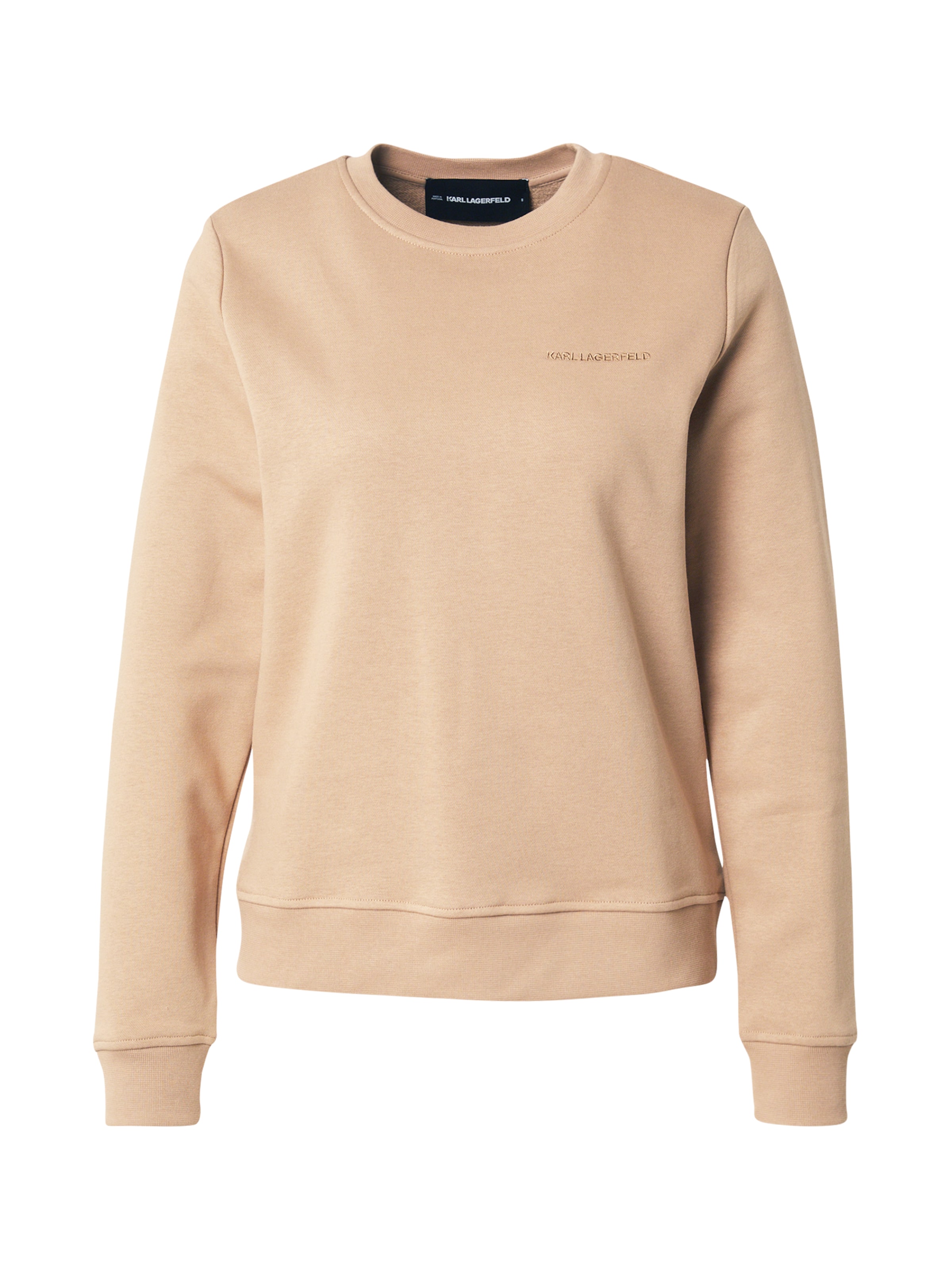 Karl Lagerfeld Mikina 'ESSENTIAL' - Hnedá: predná strana