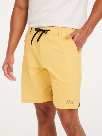 PROTEST Regular Pants 'PRTNAVAGIO' in Yellow