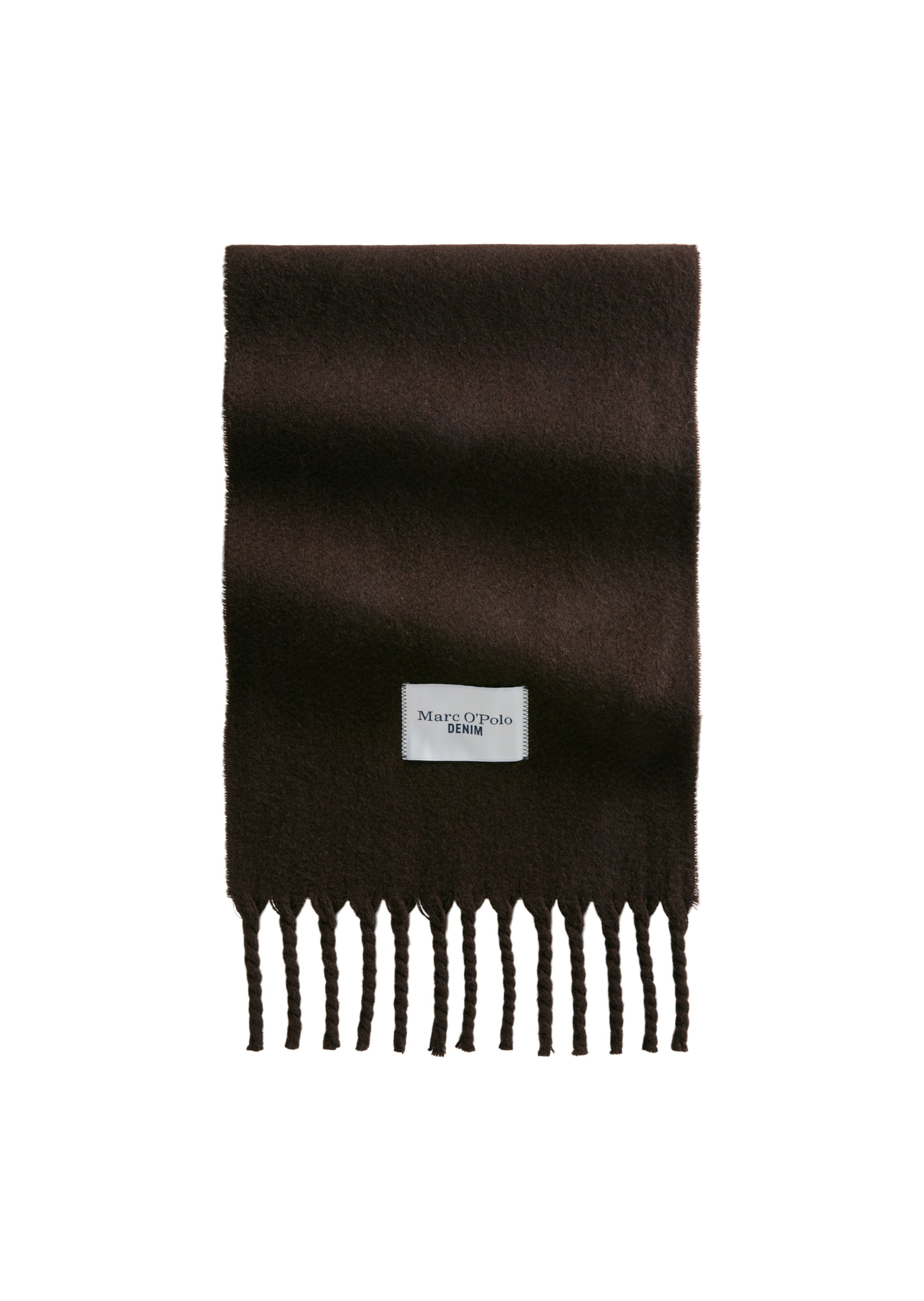 Marc O'Polo DENIM Scarf in One Size in Dark brown / Off white, Item view