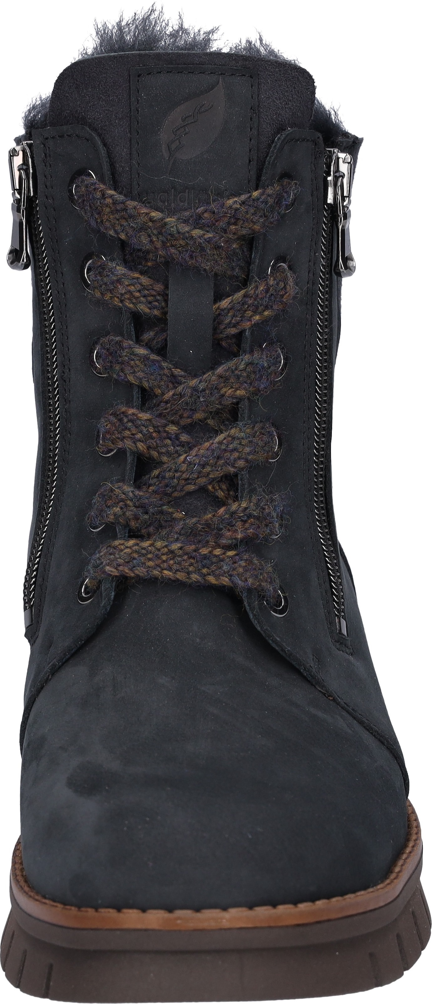 WALDLÄUFER Schnürstiefelette in Blau