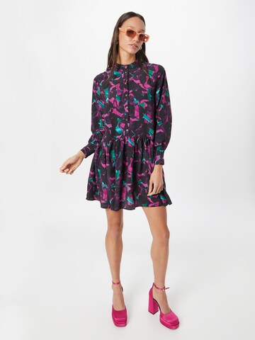 Nasty Gal Shirt Dress in Purple