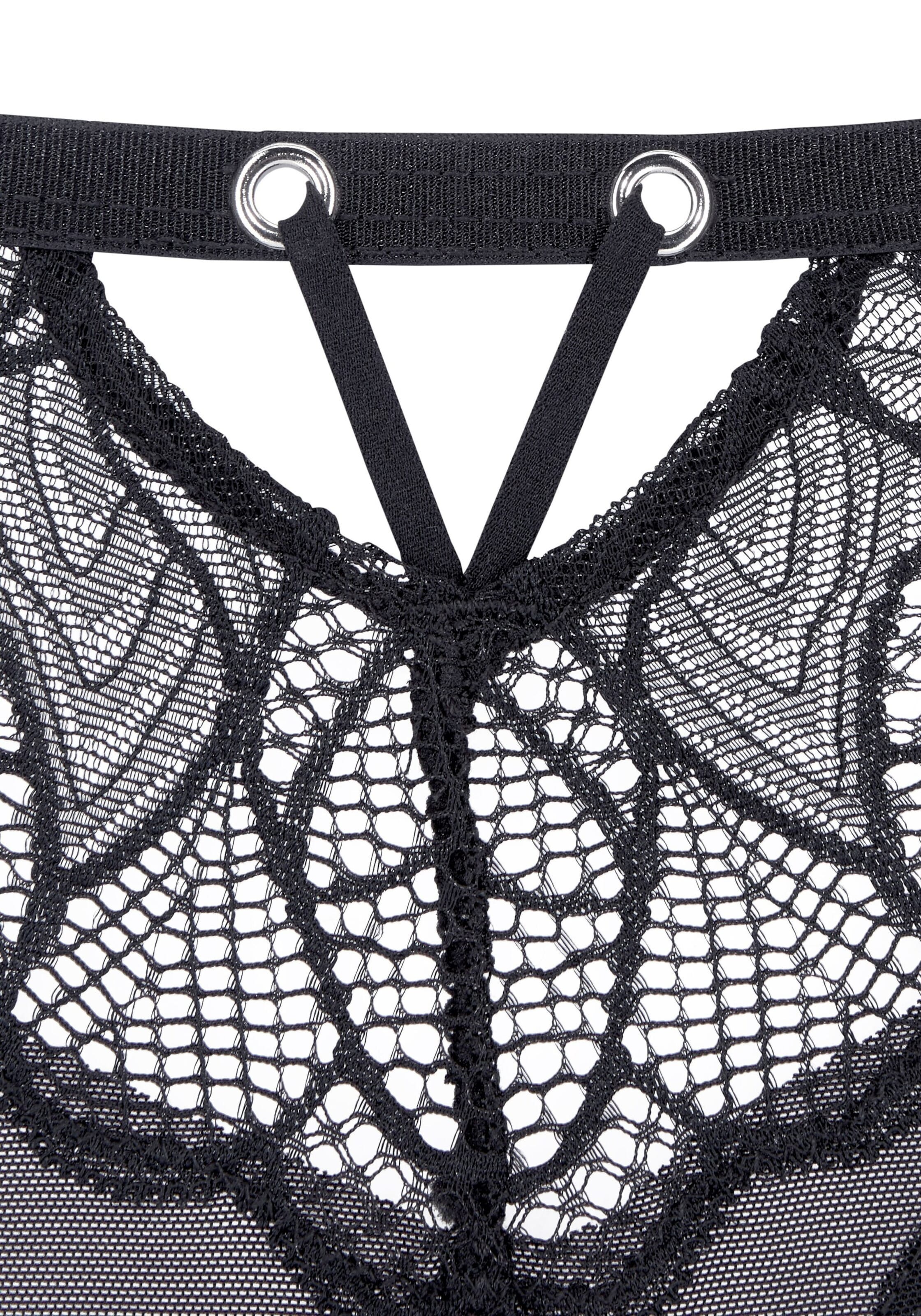 LASCANA String in Black