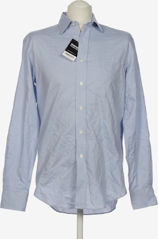 Christian Berg Button Up Shirt in M in Blue: front