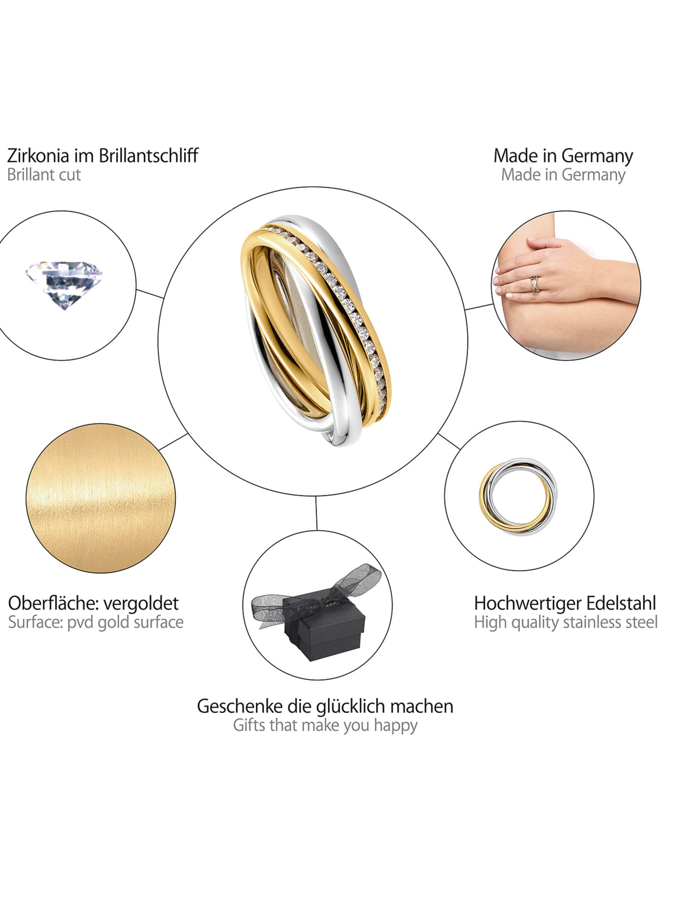 Heideman Damenring in Gold