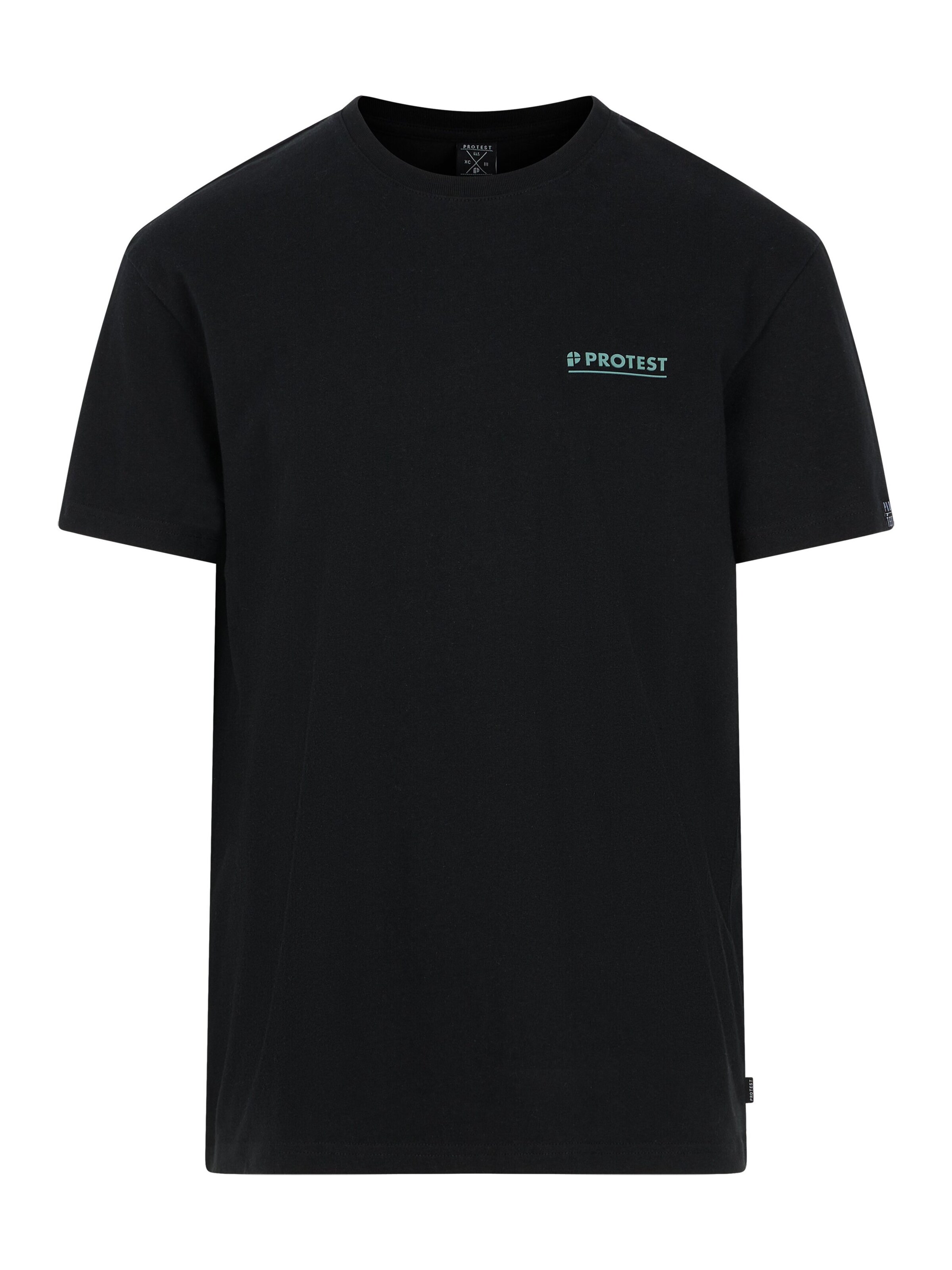 PROTEST Shirt 'PRTROCKO' in Zwart: voorkant