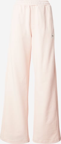 Calvin Klein Jeans Loosefit Housut värissä vaaleanpunainen: etupuoli