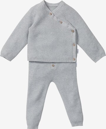 Fred's Baby Strick Set 'FREDS Strickset' (GOTS) in Grau