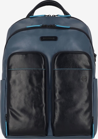 Piquadro Rucksack in Blau: predná strana