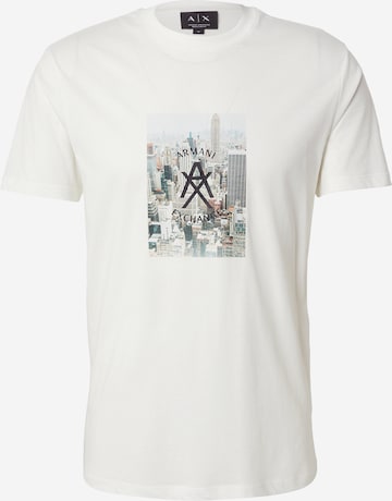 ARMANI EXCHANGE Koszulka w kolorze biały: przód