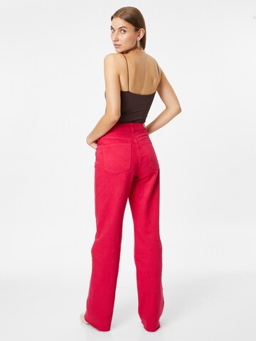 Wide leg Jeans 'DANICA' di LTB in rosso