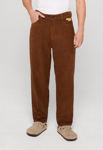 HOMEBOY Loose fit Pants in Brown: front