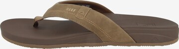 REEF Beach & Pool Shoes 'Cushion Spring' in Brown