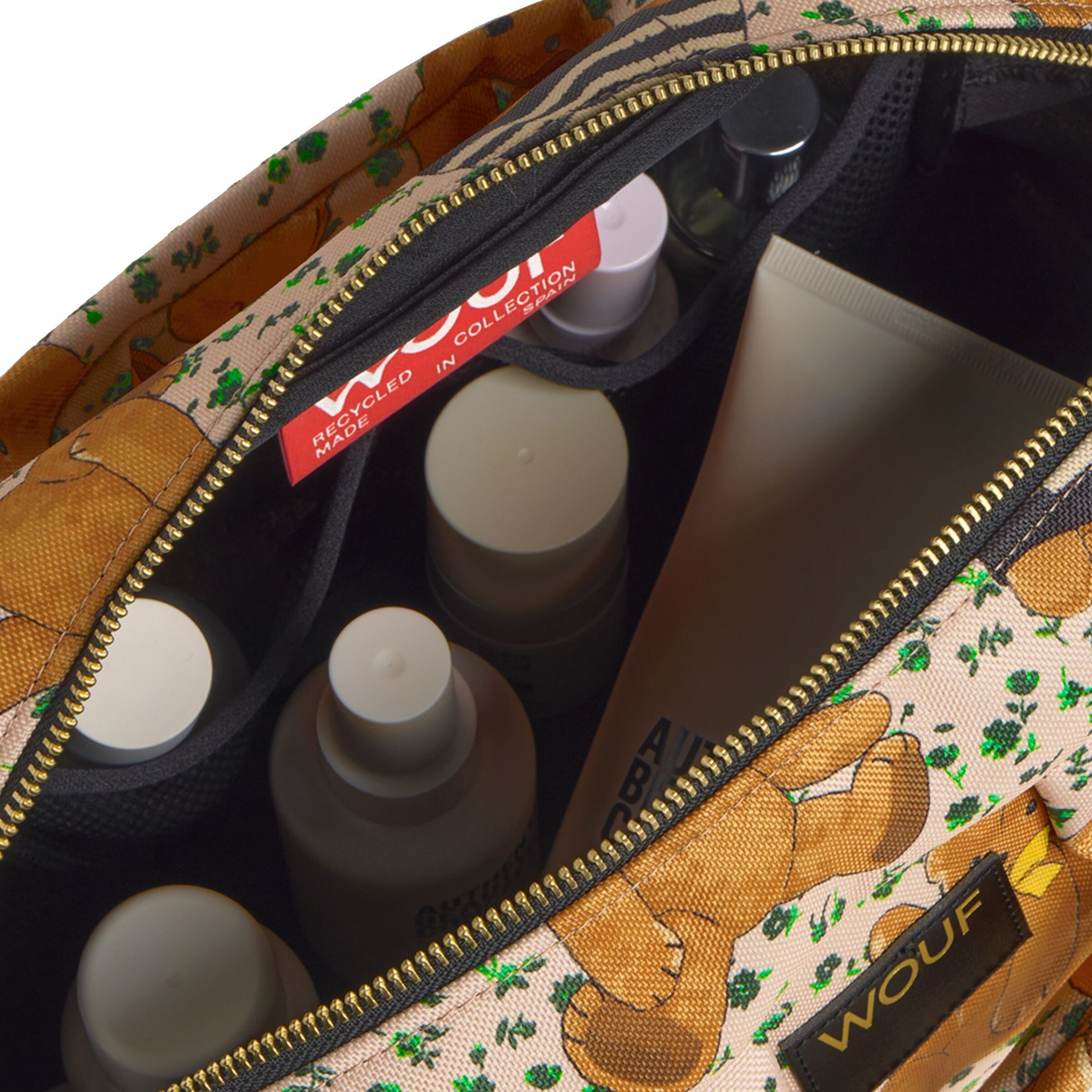 Nécessaire 'Daily' di Wouf in beige