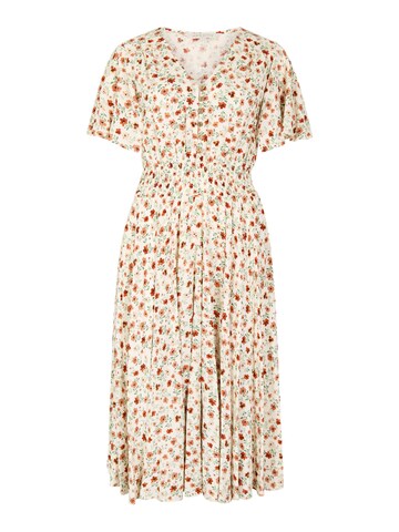 Apricot Jurk in Beige: voorkant