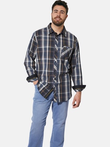 Fit confort Chemise 'Duke Thorney' Charles Colby en bleu