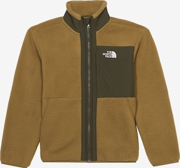 THE NORTH FACE Functionele fleece jas 'YUMIORI' in Grijs: voorkant
