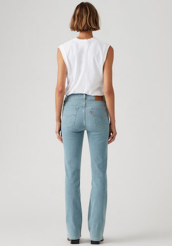 LEVI'S ® Bootcut Jeans '725 High Rise Bootcut' in Blau