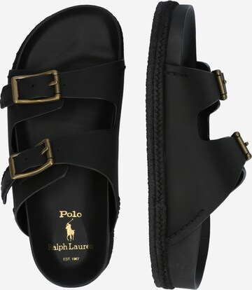 Polo Ralph Lauren - Zapatos abiertos 'TURBACH' en negro
