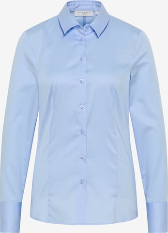 ETERNA Blouse in Blauw: voorkant