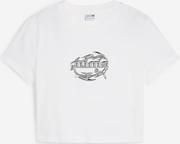 PUMA Shirt in White: front