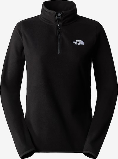 THE NORTH FACE Sportspullover '100 Glacier' i sort / hvid, Produktvisning