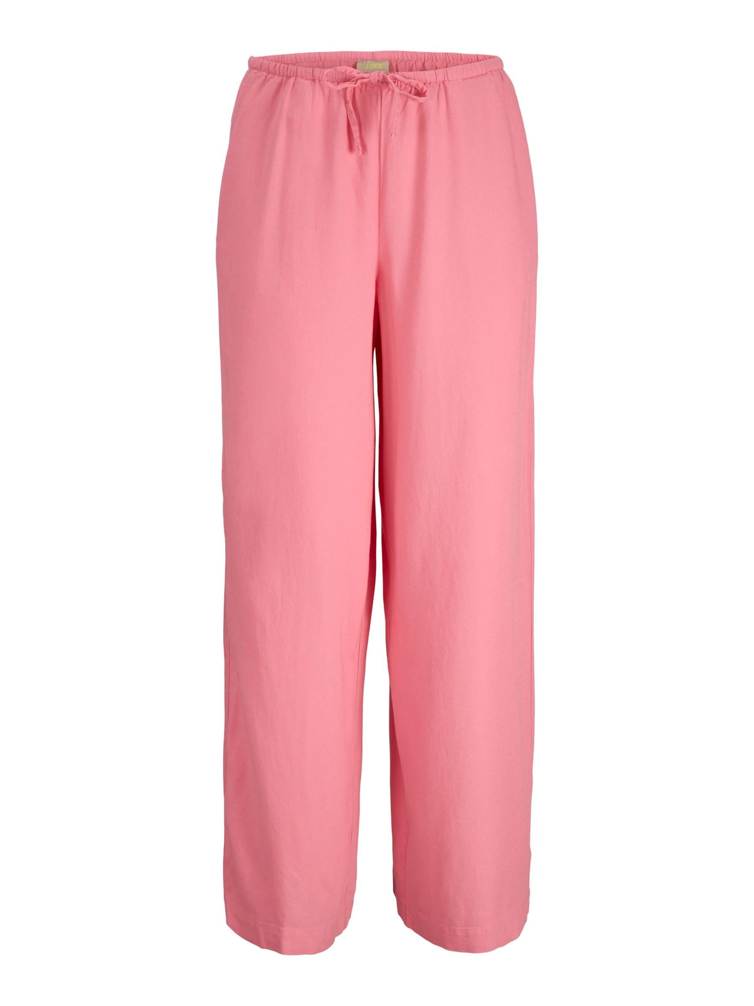JJXX Широкий Штаны 'JXBreeze Flora Summer' в Ярко-розовый: спереди