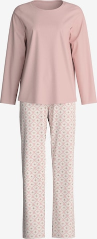 CALIDA Pyjama in Pink: Vorderseite