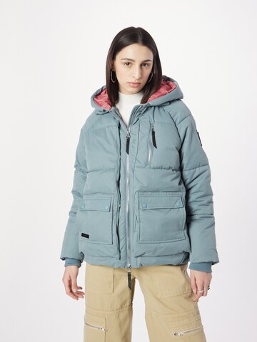 Sublevel Winterjas in Blauw: voorkant