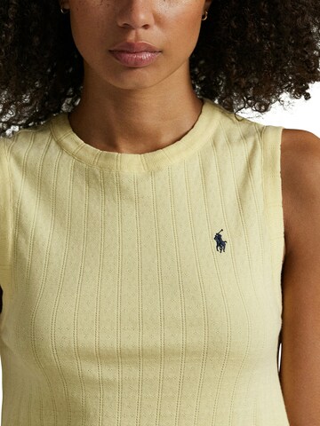 Polo Ralph Lauren Pyjama ' Polo Pointelle ' in Geel