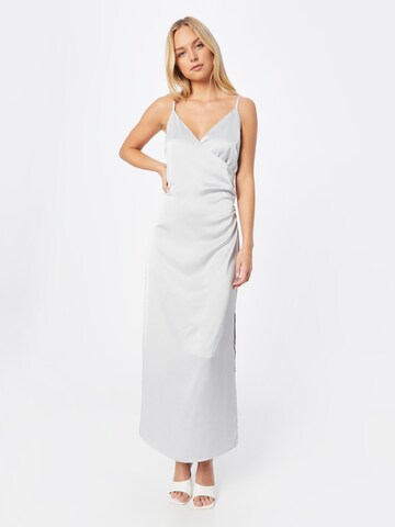 mbym Evening Dress 'Yonca' in Silver: front