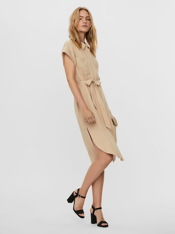 VERO MODA Kleid 'Millie' in Beige