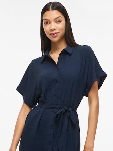 VILA Shirt dress 'VIJAYLO' in Blue