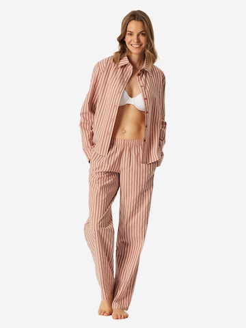 Pyjama 'Selected Premium' SCHIESSER en rouge