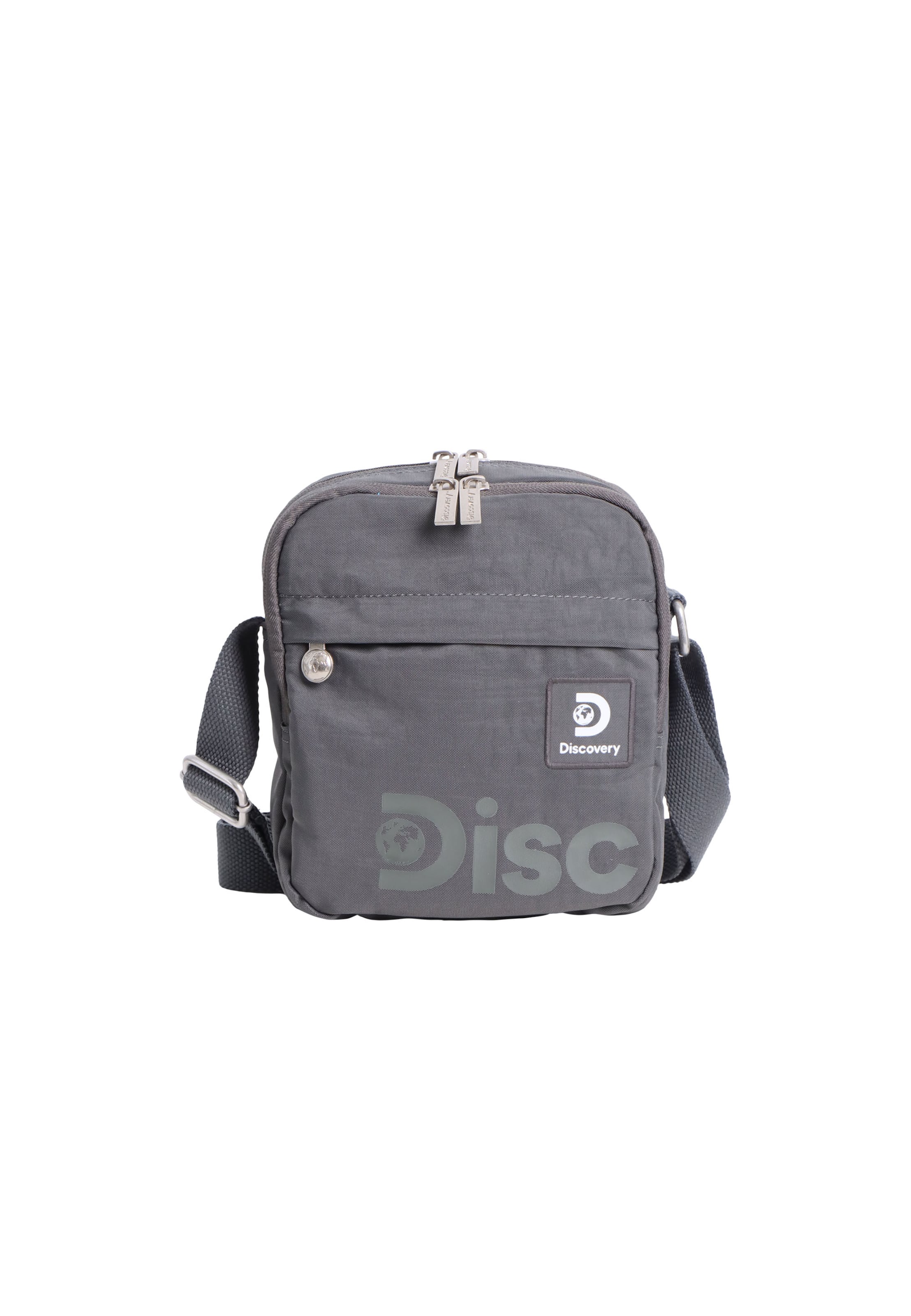 Discovery Crossbody bag 'Commuter' in Grey: front
