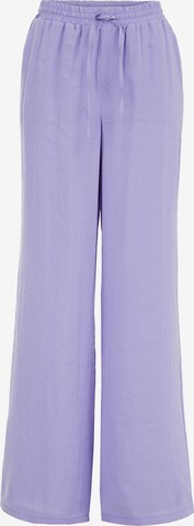 WE Fashion Wide leg Pants in Purple: front