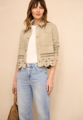 Street One Studio Between-Season Jacket in Beige: front