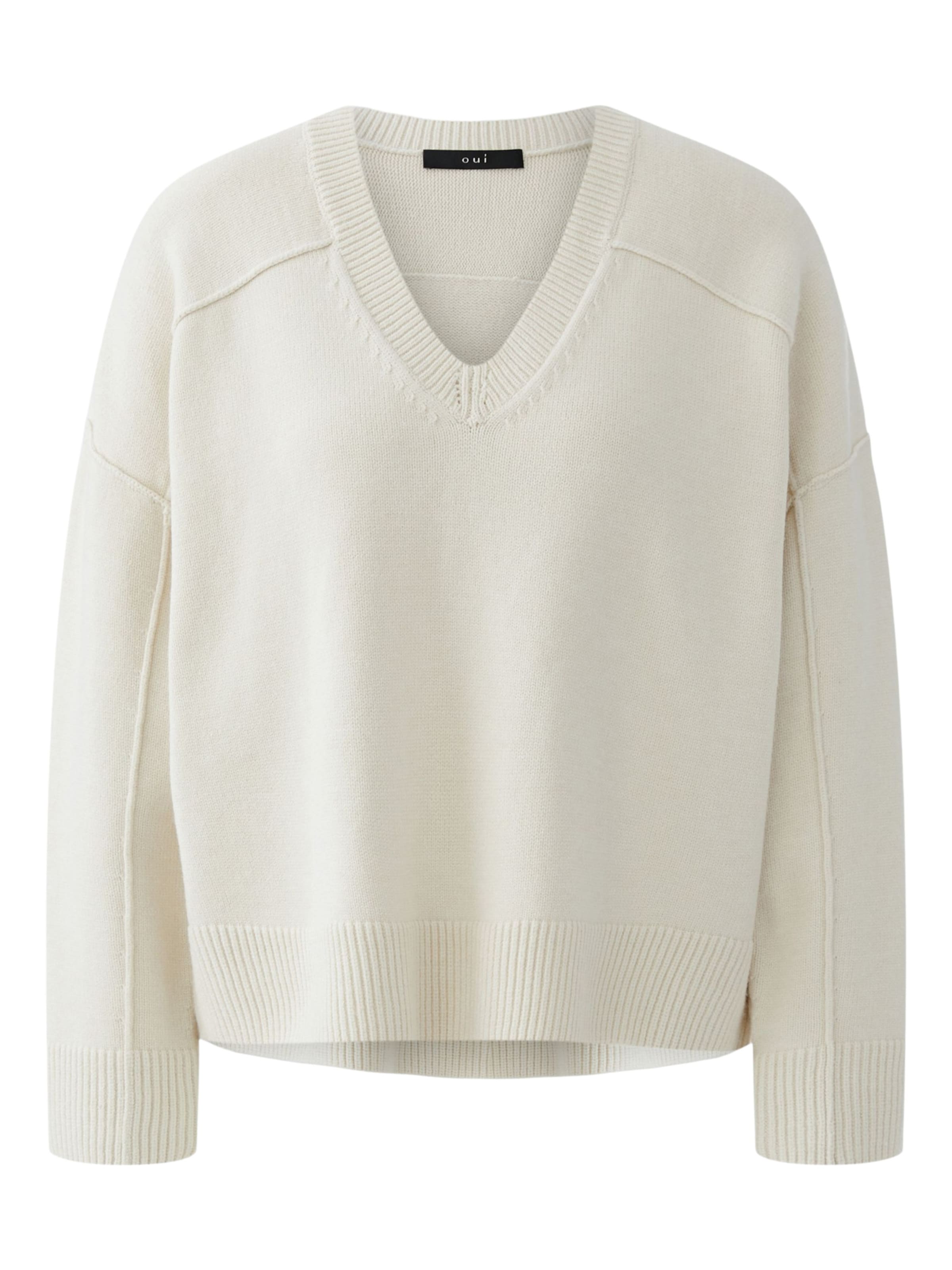OUI Sweater in White: front