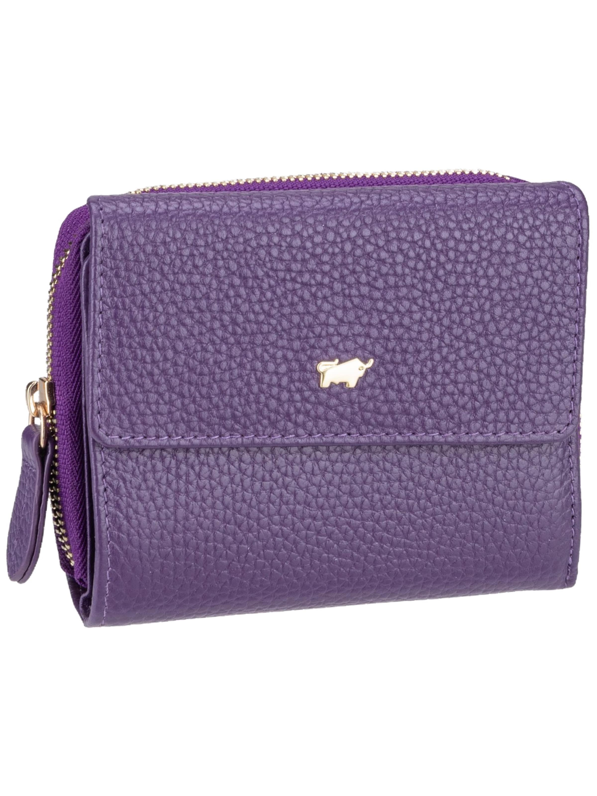 Braun Büffel Wallet ' Asti 50454 RV ' in Purple: front