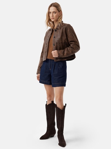 L37 HANDMADE SHOES Cowboylaarzen 'LET'S GET LOST' in Bruin