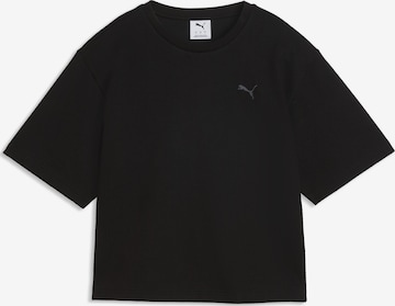 PUMA Shirt 'Essentials Elevated' in Black: front