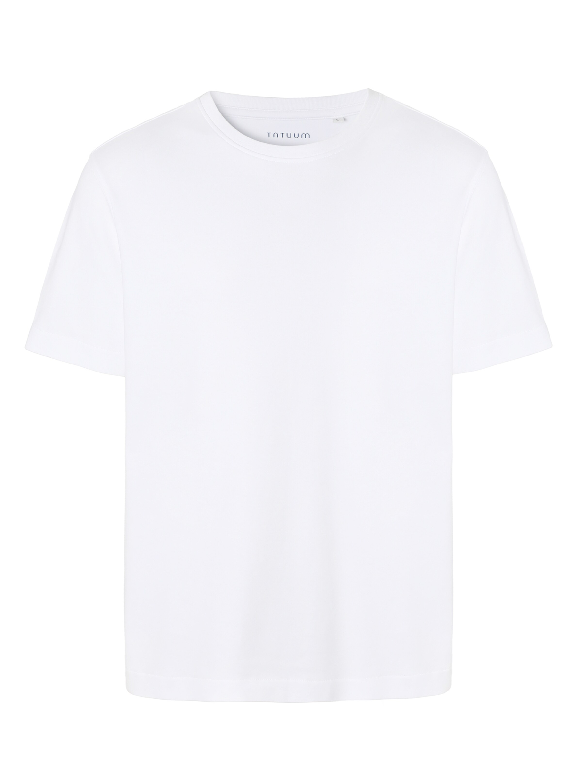 TATUUM Shirt in White: front