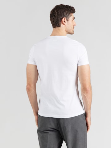 BOSS Green Shirt 'Teebo_N' in White: back