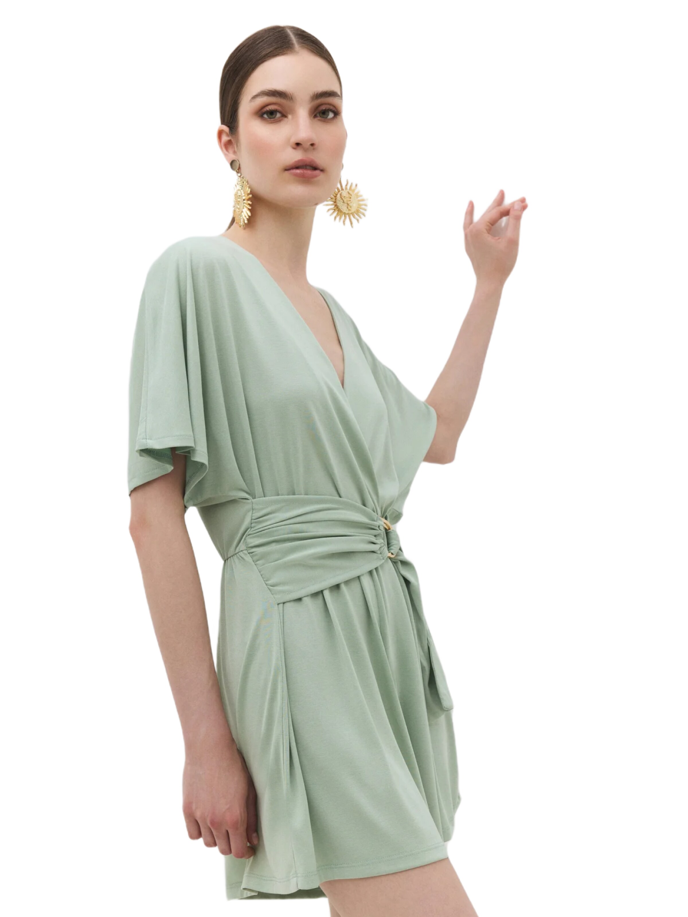 No Matter What Jumpsuit in Groen