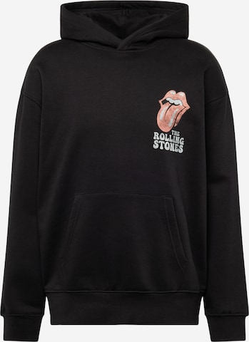 Sweat-shirt 'ROLLING STONES' Only & Sons en noir : devant