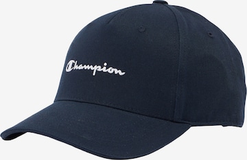 Champion Authentic Athletic Apparel Cap in Blau: Vorderseite