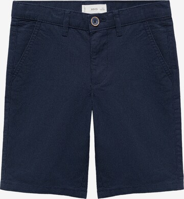 MANGO KIDS Regular Pants 'NUNO' in Blue: front