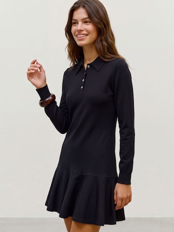 VERO MODA Knit dress 'VMMikaela' in Black: front