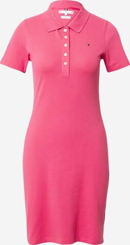 TOMMY HILFIGER Jurk in Roze: voorkant